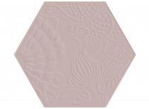 Diffusion Hexagon Gaudi Pink 22x25