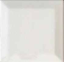 Diffusion Metro New-York Biseaute Brooklyn Blanc Brillant 10x10