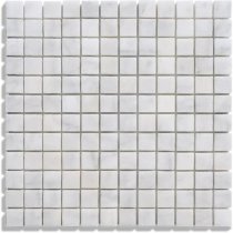 Diffusion Peter And Stone Mosaique Marbre Blanc 2.3x2.3 Cm 30x30