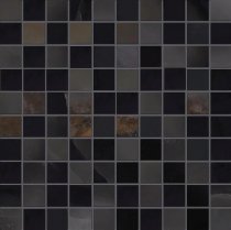 Emil Ceramica Tele Di Marmo Onyx Mosaico 3x3 Black Lappato 30x30