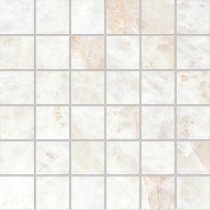 Emil Ceramica Tele Di Marmo Precious Mosaico 5x5 Crystal White Lappato 30x30