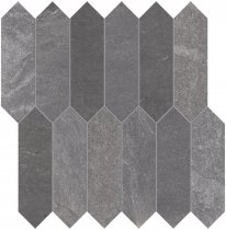Emil Ceramica Tracce Mosaico Arrows Dark Grey 28.5x29.3