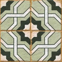 Ennface Pattern Morocco Green 20x20