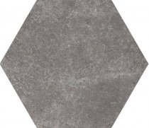 Equipe Hexatile Cement Black 17.5x20