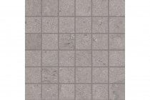 Ergon Portland Stone Mosaico 5X5 Cross Cut Lead Naturale 30x30