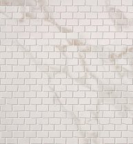 Fap Roma Calacatta Brick Mosaico 30x30