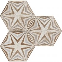 Fioranese Heritage Deco Exagona Texture 3 34.5x40