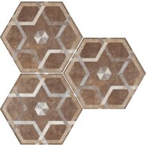 Fioranese Heritage Deco Exagona Texture 5 34.5x40