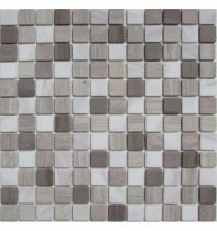 FK Marble Mix Mosaic Dark Grey 23-4T 30x30