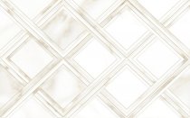Global Tile Calacatta Gold Белый Ромбы 25x40
