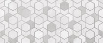 Global Tile Nuar Декор Серый 25x60