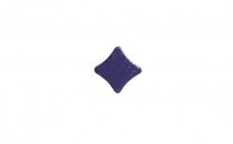 Gres De Breda Decorado Estrella Azul Esmaltado 4.5x6