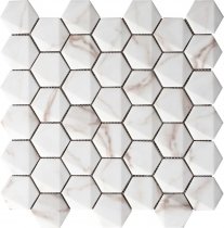 Grespania Marmorea Calacata Hexagonal 30x34.6