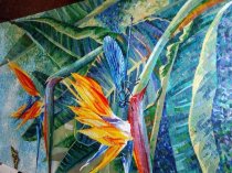 Irida Mosaic Art Экзотические Цветы 201.8x241