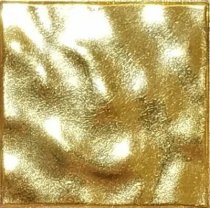 Irida Mosaic Gold 10.Fogs Желтое Гофрированное Золото 1x1