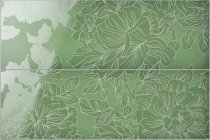 Iris Slide Comp. Flowers Emerald 40x60