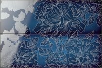 Iris Slide Comp. Flowers Ocean 40x60