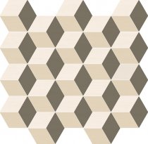 Italon Element Silk Mosaico Cube Warm 30.5x33