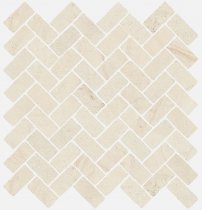 Italon Room Stone White Mosaico Cross 29.7x31.5