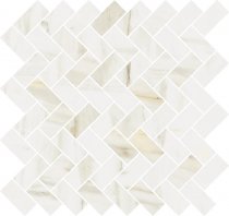 Italon Stellaris Carrara Ivory Mosaico Cross 31.5x29.7