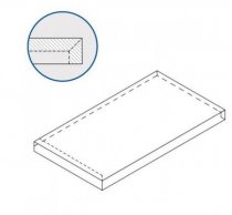 Italon Terraviva Moon Scalino Angolare Sx 33x60