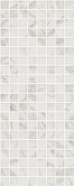 Керама Марацци Алькала Декор Белый Мозаичный 20x50