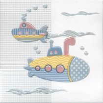 Керама Марацци Бон Вояж Декор Подводная лодка 20x20