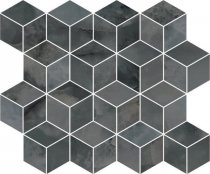 Керама Марацци Джардини Декор Серый Темный Мозаичный 37.5x45