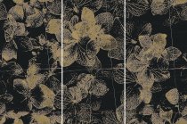 La Fabbrica Marmi Flower Sahara Noir Lapp Rett 120x180
