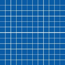 Land Gallery Slim Blue Mosaico 2.5x2.5 29.75x29.75