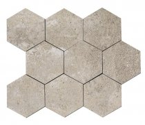 Land Portland Vison Lappato Mosaico Hexagonal 3D 23.5x27.2