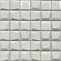LAntic Colonial Effect Mosaics Square White 30x30