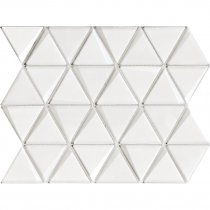 LAntic Colonial Effect Mosaics Triangle White 31x26