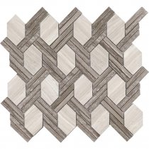 LAntic Colonial Essential Mosaics Net Silver Wood 29.6x32.7