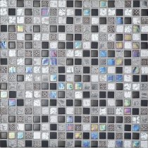 LAntic Colonial Field Mosaics Imperia Mix Silver Blacks 30.1x30.1
