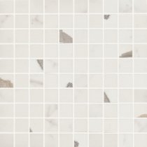 Lea Ceramiche Dreaming Mosaico Basic Bianco Statuario Lux 30x30