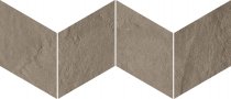 Lea Ceramiche Trame Arrow Plaster Tortora 39.5x11.2