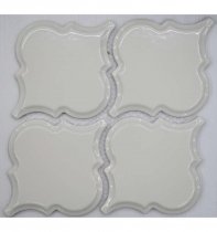 Liya Mosaic Ceramics Porcelain Arabesko Bevel Beige 160 21.8x21.8