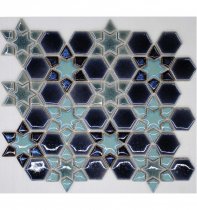 Liya Mosaic Ceramics Porcelain Samarkand 25.5x30