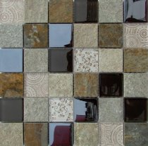 Liya Mosaic Elements Beige 30x30