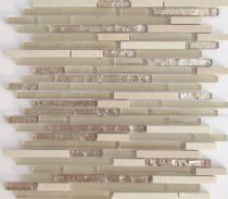 Liya Mosaic Stripes Cream 30.1x30.1