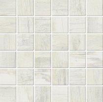 Monocibec Charm White Mosaico 4.7x4.7 Su Rete 30x30
