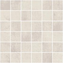 Monocibec Graphis Bianco Mosaico 4.7x4.7 Su Rete 30x30