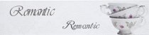 Monopole Veronica Decor Brillo Romantique Blanco 10x40