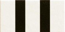 Mutina Mattonelle Margherita Parallel Black Anti-Slip 20.5x10.1