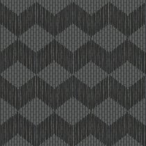 Mutina Tape Zigzag Black 20.5x20.5