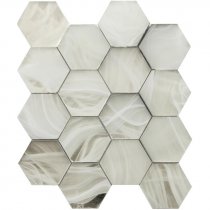 Natural Exclusive Cloud 9 Silver White Hex 23.1x26.7