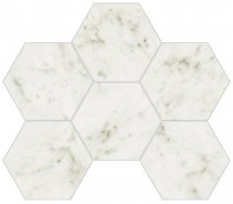 Novabell Imperial Michelangelo Esagona Bianco Carrara Naturale 29.3x38