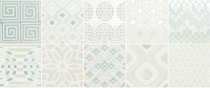 Novabell Milady Preinciso Patchwork White Mint 25x60