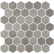 Onix Mosaico Crystalglass Hexa Tannum 30x30